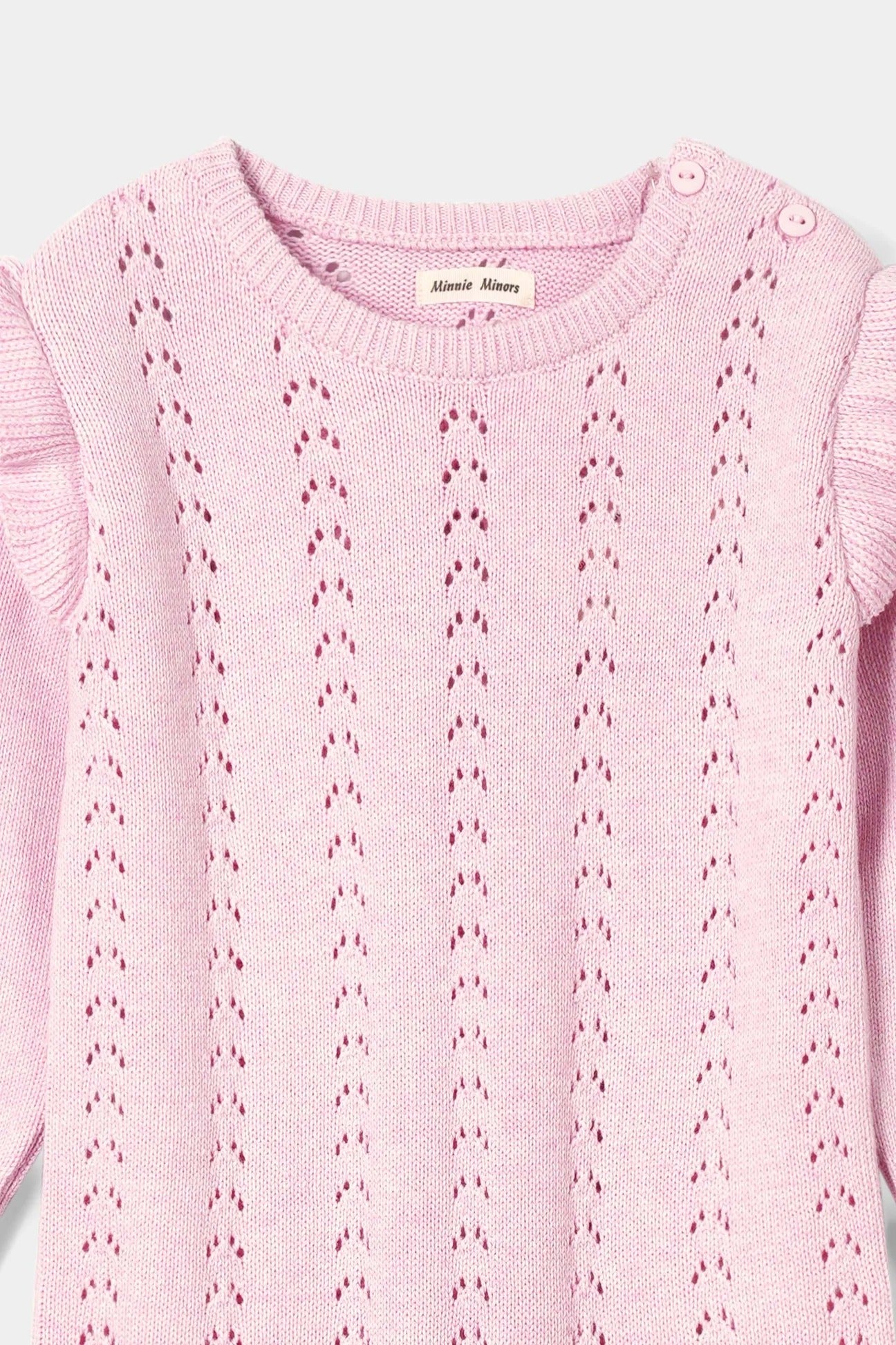 Infant Girls Cardigan Sweater With Hand Work