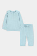 Sweater Knit T-Shirt & Pajamas Suit