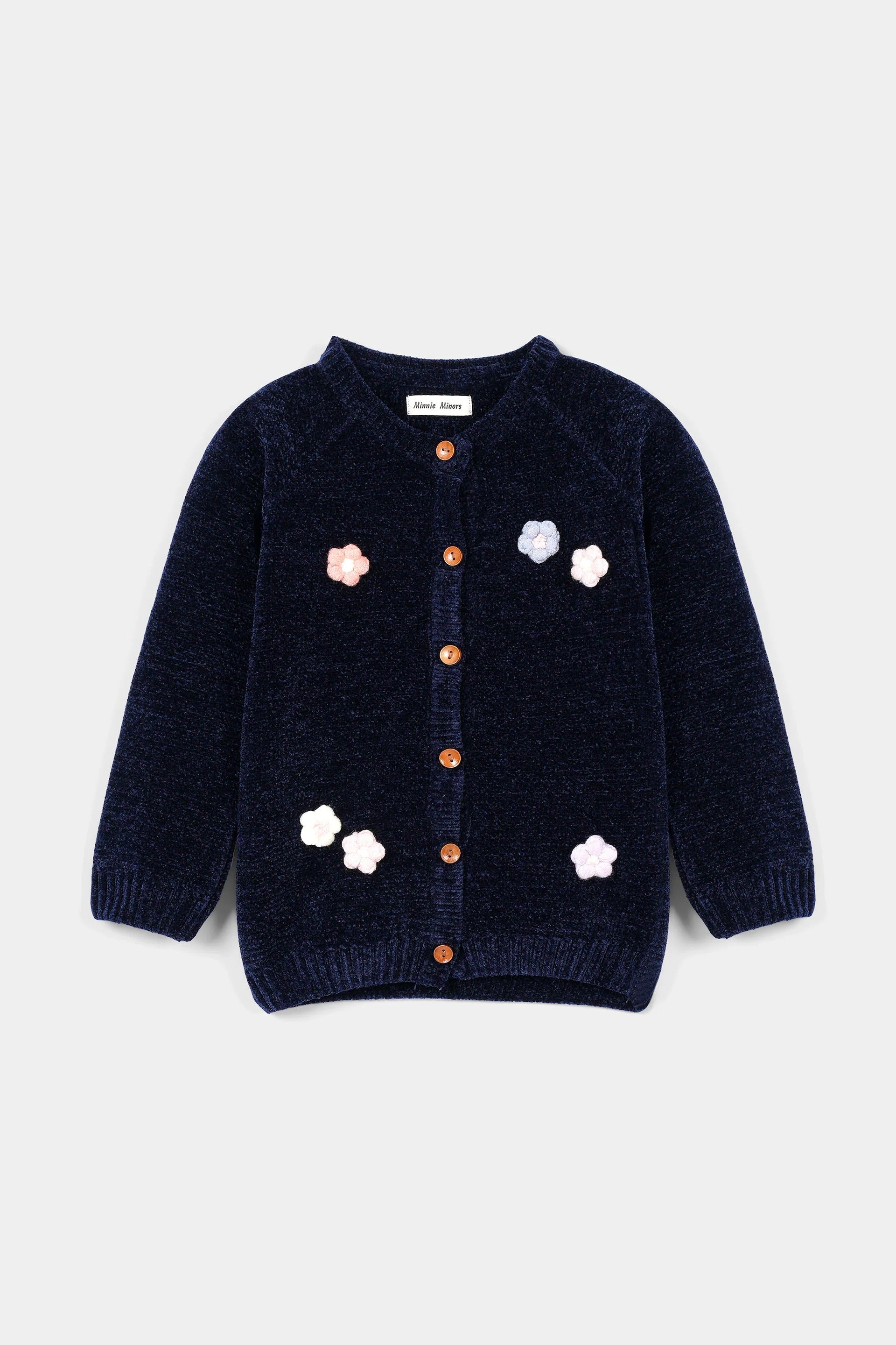 Infant Girls Reglan Sweater With 3D Flower