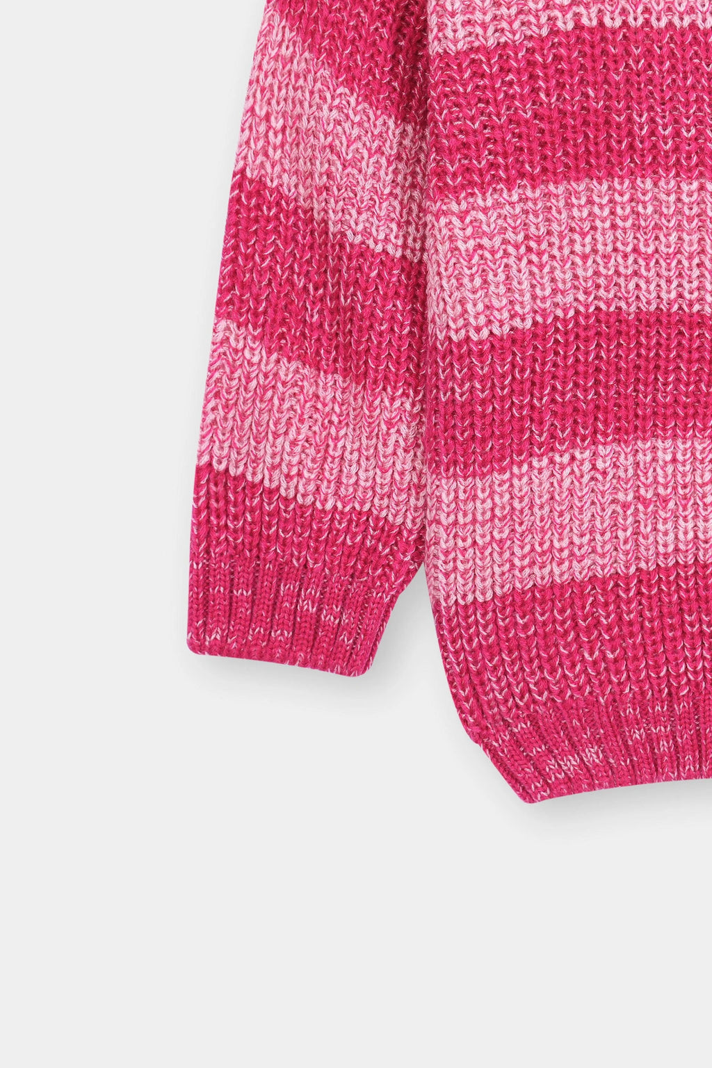 Infant Girls Crew Neck Stripped Sweater